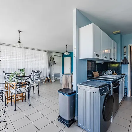 Cosy Centre Station, Terrasse, Wifi, 4 Personnes, Parking Gratuit - Fr-1-521-230 Appartement