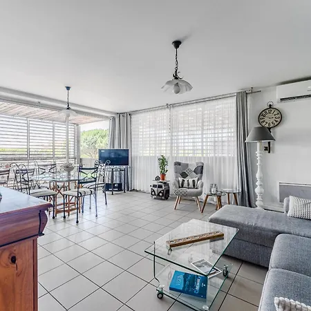 Plage, Climatise Et Wifi, Au Centre, 4 Pers. - Fr-1-521-230 Бискаррос